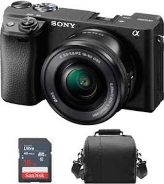 Sony A6400 KIT SEL 16-50mm F3.5-5.6 OSS + Bolsa + SD 16 Sony A6400 KIT SEL 16-50mm F3.5-5.6 OSS + Bolsa + SD 16