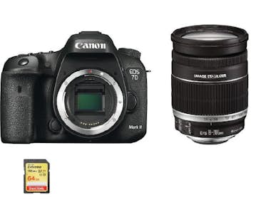 Canon CANON EOS 7D II KIT EF-S 18-200mm F3.5-5.6 IS + 64 Canon CANON EOS 7D II KIT EF-S 18-200mm F3.5-5.6 IS + 64