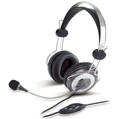 Genius Genius HS-04SU Binaural Diadema Plata Genius Genius HS-04SU Binaural Diadema Plata