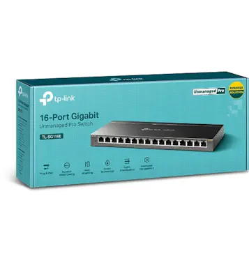 TP-Link TP-LINK TL-SG116E switch No administrado Gigabit E TP-Link TP-LINK TL-SG116E switch No administrado Gigabit E