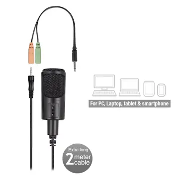 Ewent Ewent EW3552 micrófono PC microphone Negro Ewent Ewent EW3552 micrófono PC microphone Negro