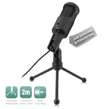 Ewent Ewent EW3552 micrófono PC microphone Negro Ewent Ewent EW3552 micrófono PC microphone Negro