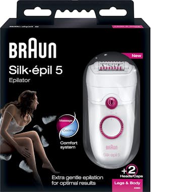 Braun Braun Silk-épil 5 5380 Rosa 40 pinzas Braun Braun Silk-épil 5 5380 Rosa 40 pinzas