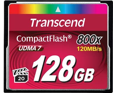 Transcend Transcend 128GB 800x CF memoria flash CompactFlash Transcend Transcend 128GB 800x CF memoria flash CompactFlash