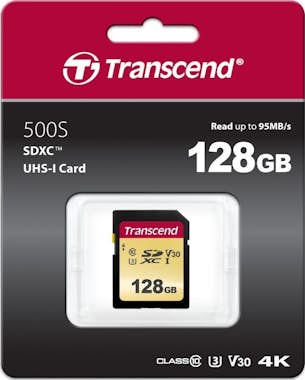 Transcend Transcend 128GB UHS-I U3 SD memoria flash SDXC Cla Transcend Transcend 128GB UHS-I U3 SD memoria flash SDXC Cla