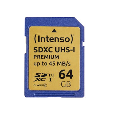 Intenso Intenso 64GB SDXC memoria flash Clase 10 UHS Intenso Intenso 64GB SDXC memoria flash Clase 10 UHS