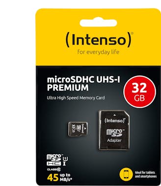 Intenso Intenso 32GB microSDHC memoria flash Clase 10 UHS-