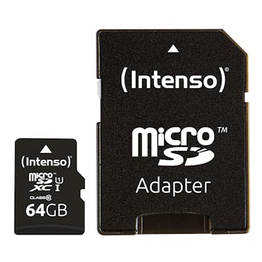 Intenso Intenso 64GB microSDXC memoria flash Clase 10 UHS-