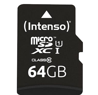 Intenso Intenso 64GB microSDXC memoria flash Clase 10 UHS-
