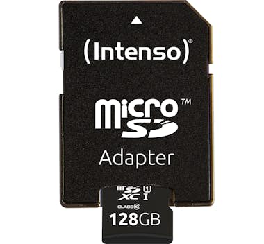 Intenso Intenso 128GB microSDXC memoria flash Clase 10 UHS Intenso Intenso 128GB microSDXC memoria flash Clase 10 UHS