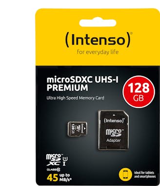 Intenso Intenso 128GB microSDXC memoria flash Clase 10 UHS Intenso Intenso 128GB microSDXC memoria flash Clase 10 UHS