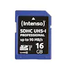 Intenso Intenso 16GB SDHC memoria flash Clase 10 UHS Intenso Intenso 16GB SDHC memoria flash Clase 10 UHS