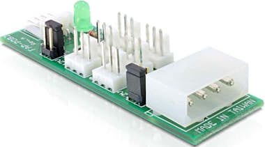 Delock DeLOCK Distribution Board 6x fan 5V/12V tarjeta y Delock DeLOCK Distribution Board 6x fan 5V/12V tarjeta y