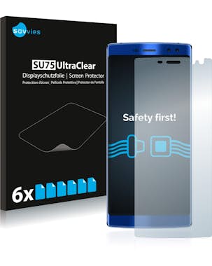 Savvies Protector de Pantalla para Doogee BL12000 Pro [6 U Savvies Protector de Pantalla para Doogee BL12000 Pro [6 U