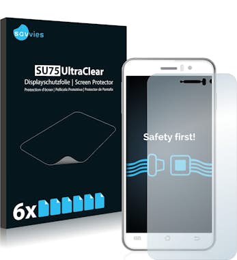 Savvies Protector de Pantalla para Jiayu G4 JY-G4 [6 Unida Savvies Protector de Pantalla para Jiayu G4 JY-G4 [6 Unida
