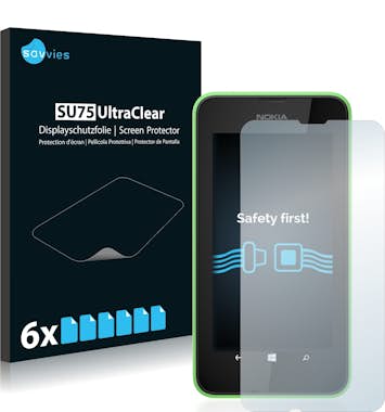 Savvies Protector de Pantalla para Nokia Lumia 530 [6 Unid Savvies Protector de Pantalla para Nokia Lumia 530 [6 Unid