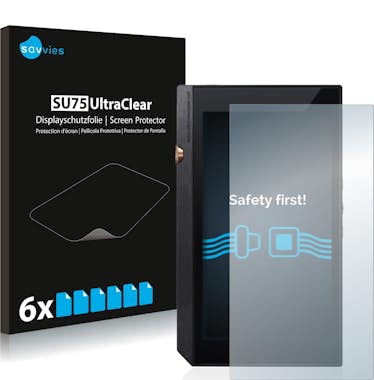 Savvies Protector de Pantalla para Pioneer XDP-300R [6 Uni Savvies Protector de Pantalla para Pioneer XDP-300R [6 Uni
