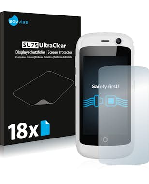 Savvies Protector de Pantalla para Unihertz Jelly Pro [18 Savvies Protector de Pantalla para Unihertz Jelly Pro [18