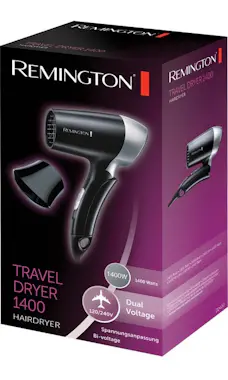 Remington Remington D2400 Negro, Plata 1400 W Remington Remington D2400 Negro, Plata 1400 W