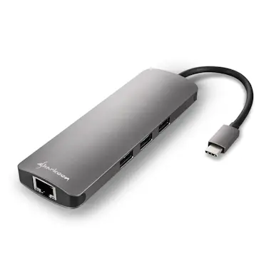 Sharkoon Sharkoon USB 3.0 Type C Combo Adapter tarjeta y ad Sharkoon Sharkoon USB 3.0 Type C Combo Adapter tarjeta y ad