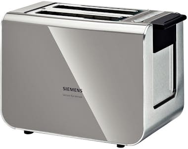Siemens Siemens TT86105 tostadora 2 rebanada(s) Negro, Gri Siemens Siemens TT86105 tostadora 2 rebanada(s) Negro, Gri