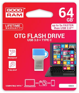 GOODRAM Goodram 64GB USB 3.0 unidad flash USB USB Type-A / GOODRAM Goodram 64GB USB 3.0 unidad flash USB USB Type-A /