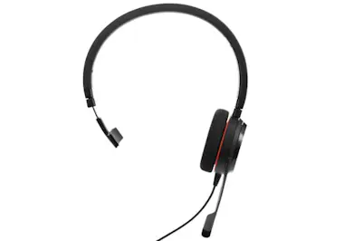 Jabra Jabra Evolve 20 MS Mono Monoaural Diadema Negro Jabra Jabra Evolve 20 MS Mono Monoaural Diadema Negro