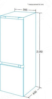 Edesa Edesa EFC-2032 NF WH nevera y congelador Independi Edesa Edesa EFC-2032 NF WH nevera y congelador Independi