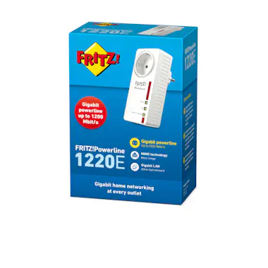 AVM AVM FRITZ!Powerline 1220E 1200 Mbit/s Ethernet Bla AVM AVM FRITZ!Powerline 1220E 1200 Mbit/s Ethernet Bla