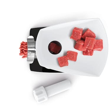 Bosch Bosch MFW3850B picadora 500 W Negro, Blanco Bosch Bosch MFW3850B picadora 500 W Negro, Blanco