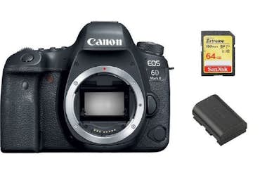 Canon CANON EOS 6D II Cuerpo + tarjeta SD de 64 GB + bat Canon CANON EOS 6D II Cuerpo + tarjeta SD de 64 GB + bat