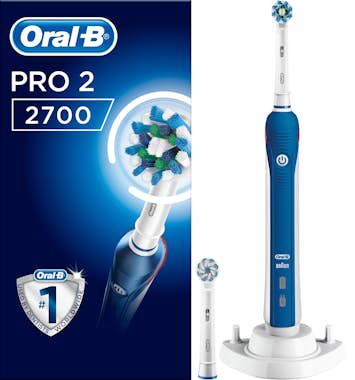 Oral-B Oral-B Pro 2 2700 CrossAction Adulto Azul Oral-B Oral-B Pro 2 2700 CrossAction Adulto Azul