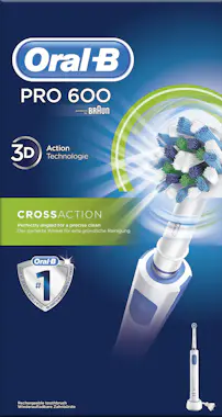 Oral-B Oral-B PRO 600 Cross Action - BOX Adulto Cepillo d Oral-B Oral-B PRO 600 Cross Action - BOX Adulto Cepillo d