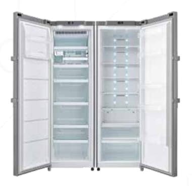 Edesa Edesa EZS-1822 NF EX Independiente Vertical Acero Edesa Edesa EZS-1822 NF EX Independiente Vertical Acero