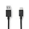 Nedis Nedis CCGP61600BK10 cable USB 1 m USB A USB C Negr Nedis Nedis CCGP61600BK10 cable USB 1 m USB A USB C Negr