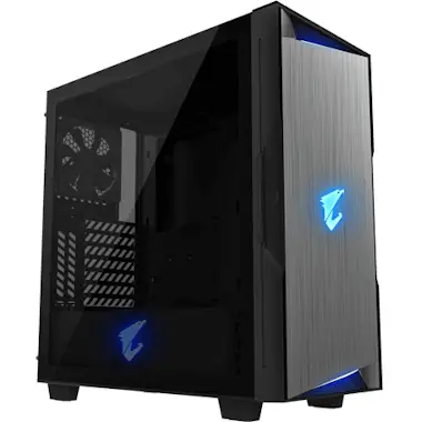 Gigabyte Gigabyte AORUS C300 GLASS Midi-Tower Negro Gigabyte Gigabyte AORUS C300 GLASS Midi-Tower Negro