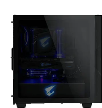 Gigabyte Gigabyte AORUS C300 GLASS Midi-Tower Negro Gigabyte Gigabyte AORUS C300 GLASS Midi-Tower Negro