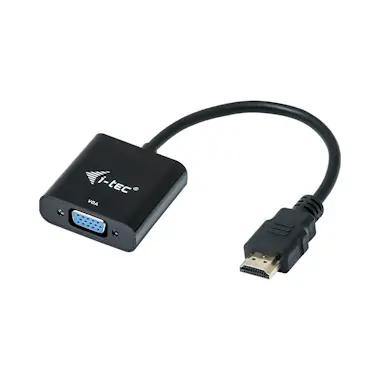 i-tec i-tec HDMI2VGAADA adaptador de cable HDMI VGA Negr i-tec i-tec HDMI2VGAADA adaptador de cable HDMI VGA Negr