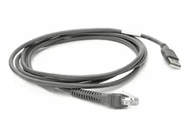 Zebra Zebra CBA-U21-S07ZBR cable de serie Negro 2,1 m US Zebra Zebra CBA-U21-S07ZBR cable de serie Negro 2,1 m US