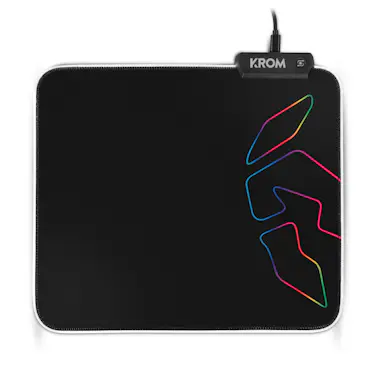Krom Krom Knout RGB Negro Alfombrilla de ratón para jue Krom Krom Knout RGB Negro Alfombrilla de ratón para jue