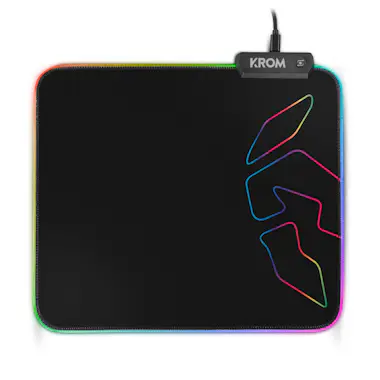 Krom Krom Knout RGB Negro Alfombrilla de ratón para jue Krom Krom Knout RGB Negro Alfombrilla de ratón para jue