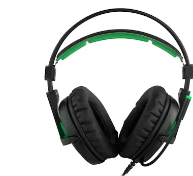 BG BG Xonar-X6 Binaural Diadema Negro, Verde BG BG Xonar-X6 Binaural Diadema Negro, Verde