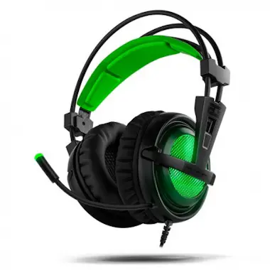 BG BG Xonar-X6 Binaural Diadema Negro, Verde BG BG Xonar-X6 Binaural Diadema Negro, Verde