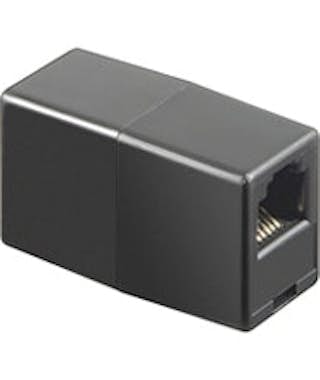 GooBay Goobay RJ-12 Adapter Negro GooBay Goobay RJ-12 Adapter Negro