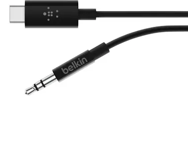 Belkin Belkin RockStar™ 3.5mm Audio Cable with USB-C™ Con Belkin Belkin RockStar™ 3.5mm Audio Cable with USB-C™ Con