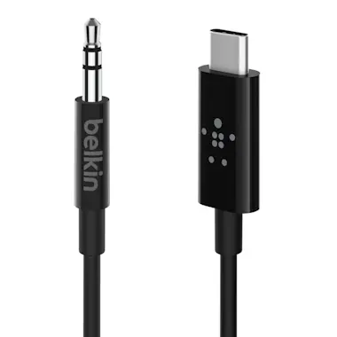 Belkin Belkin RockStar™ 3.5mm Audio Cable with USB-C™ Con Belkin Belkin RockStar™ 3.5mm Audio Cable with USB-C™ Con