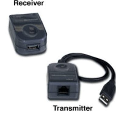 C2G C2G USB Superbooster Extender USB A RJ45 Negro
