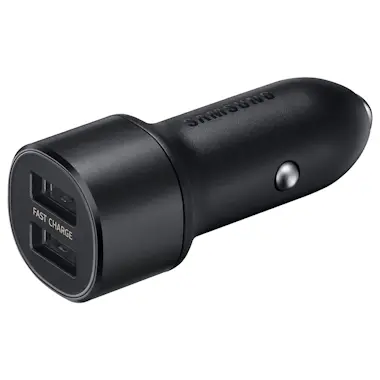 Samsung Cargador de coche Universal 2 Puertos USB 2A Fast Samsung Cargador de coche Universal 2 Puertos USB 2A Fast