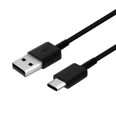 Samsung Cable USB a USB tipo C Original - Negro Samsung Cable USB a USB tipo C Original - Negro