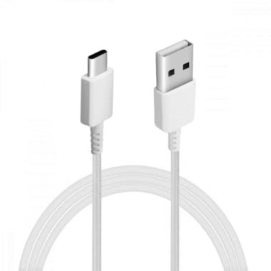 Samsung Cable USB a USB tipo C Original - Blanco Samsung Cable USB a USB tipo C Original - Blanco